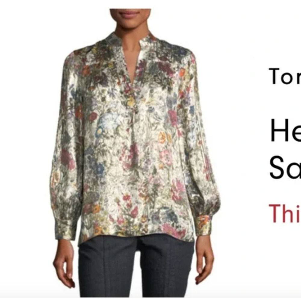 Tory Burch Floral Print Women's Top